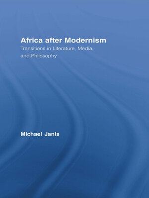 cover image of Africa after Modernism